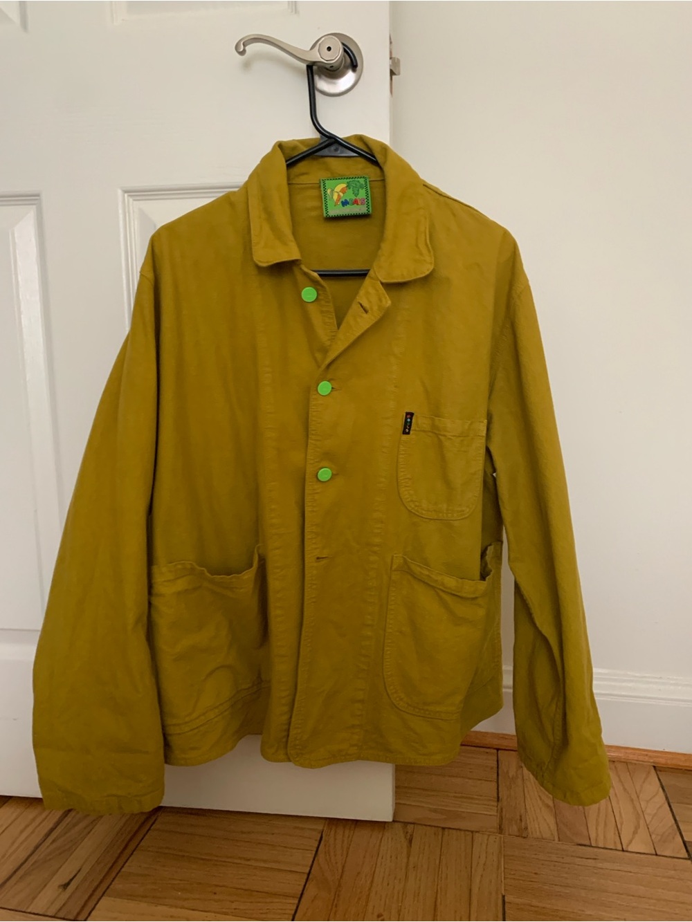 Meals Forager Coat in Split Pea Size S